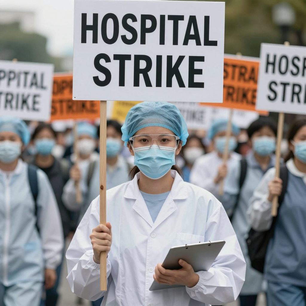 Hospital strike - Image #560