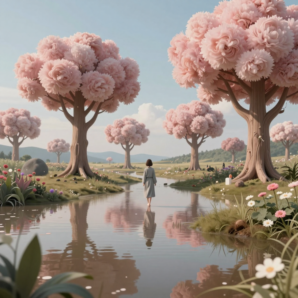Surreal AI dreamscape art - Image #88