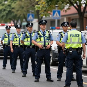 Police Response at Scene